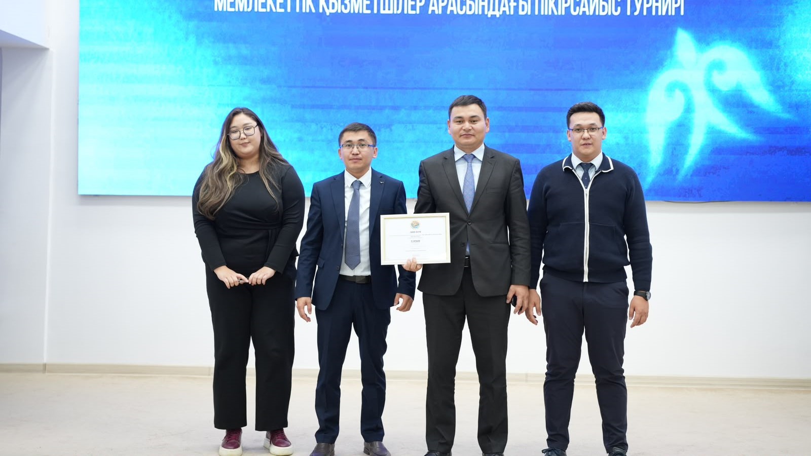 Представители системы образования Акмолинской области стали победителями дебатного турнира среди государственных служащих