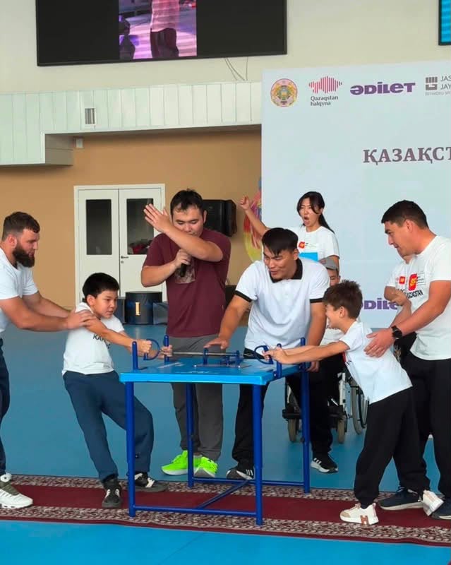 ТҮРКІСТАНДА ЕРЕКШЕ БАЛАЛАР АРАСЫНДА ARM-BACK-ТЕН ЕЛ БІРІНШІЛІГІ БАСТАЛДЫ