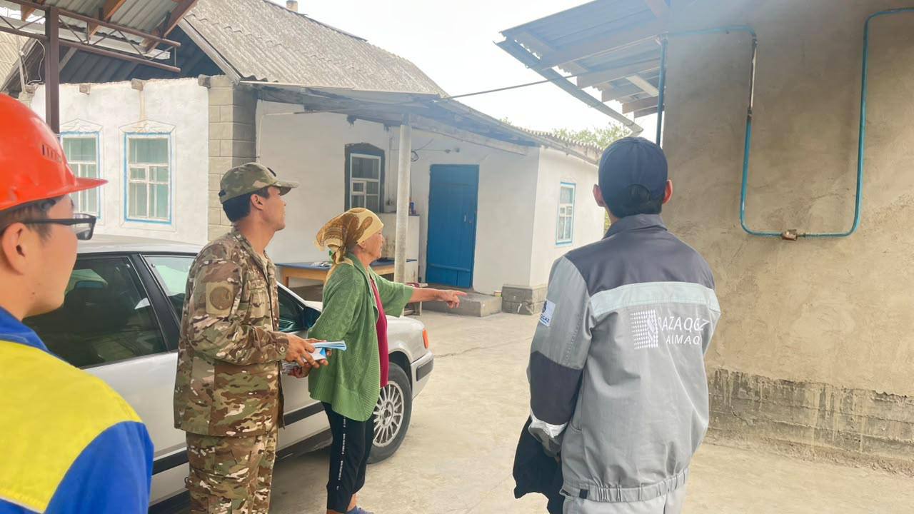 В Кордайском районе продолжается подготовка к отопительному сезону