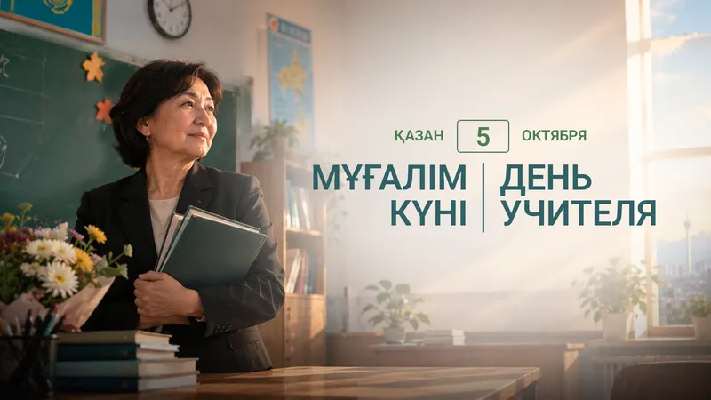 Поздравление с Днём учителя!