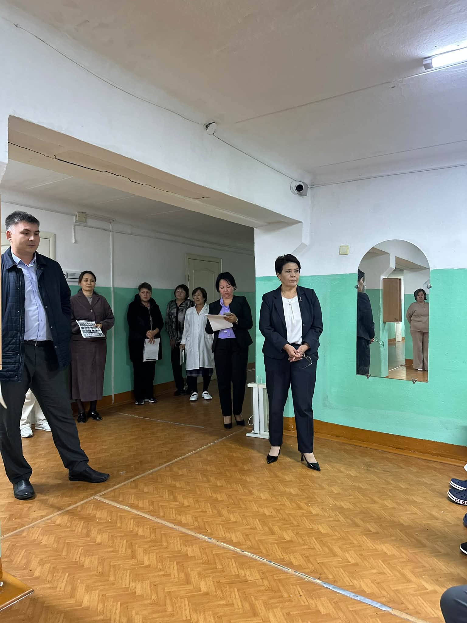 📌 Колледж жатақханасында дерматомикоздардың алдын алу бойынша санитариялық-ағарту жұмыстары жүргізілді