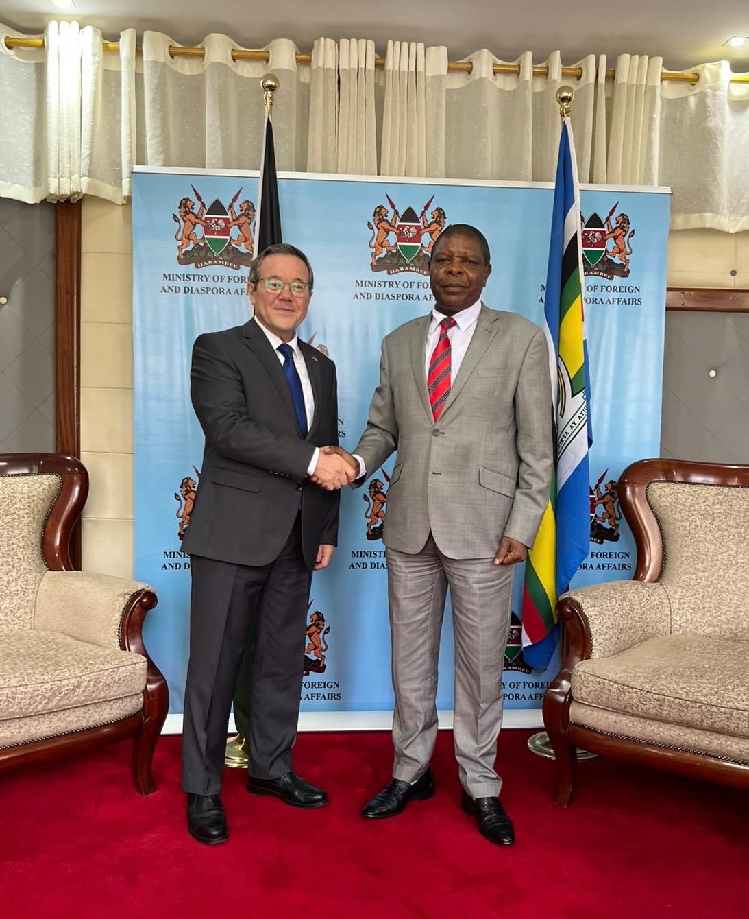 Issues of Developing Kazakhstan–Kenya Cooperation Discussed at the Kenyan Ministry of Foreign Affairs