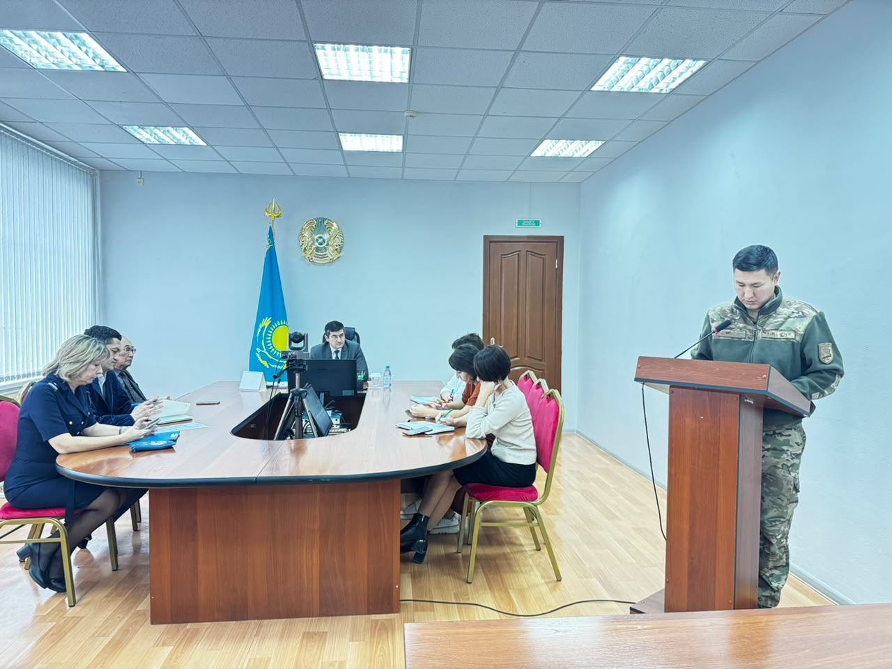 📢 Кәмелетке толмағандар істері және олардың құқықтарын қорғау жөніндегі комиссияның кезекті отырысы өтті.
