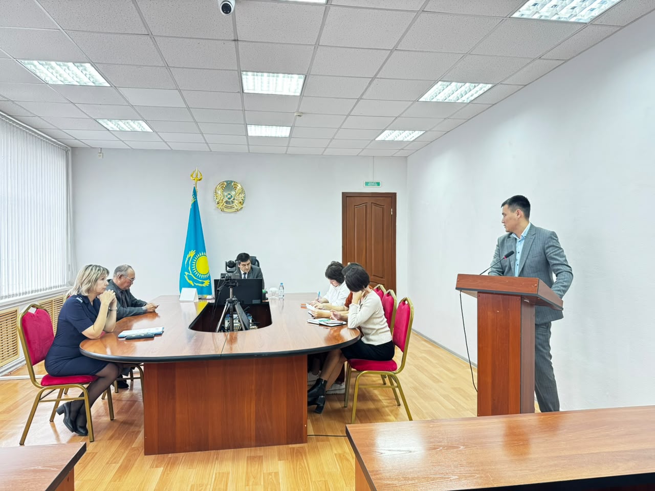 📢 Кәмелетке толмағандар істері және олардың құқықтарын қорғау жөніндегі комиссияның кезекті отырысы өтті.