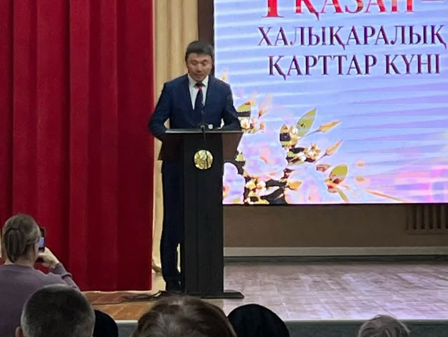Ауылдық округ әкімі Ж.Х. Мұқашевтің сөзі