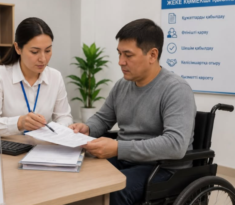Оформление документов на услуги индивидуального помощника лиц с инвалидностью 1 группы