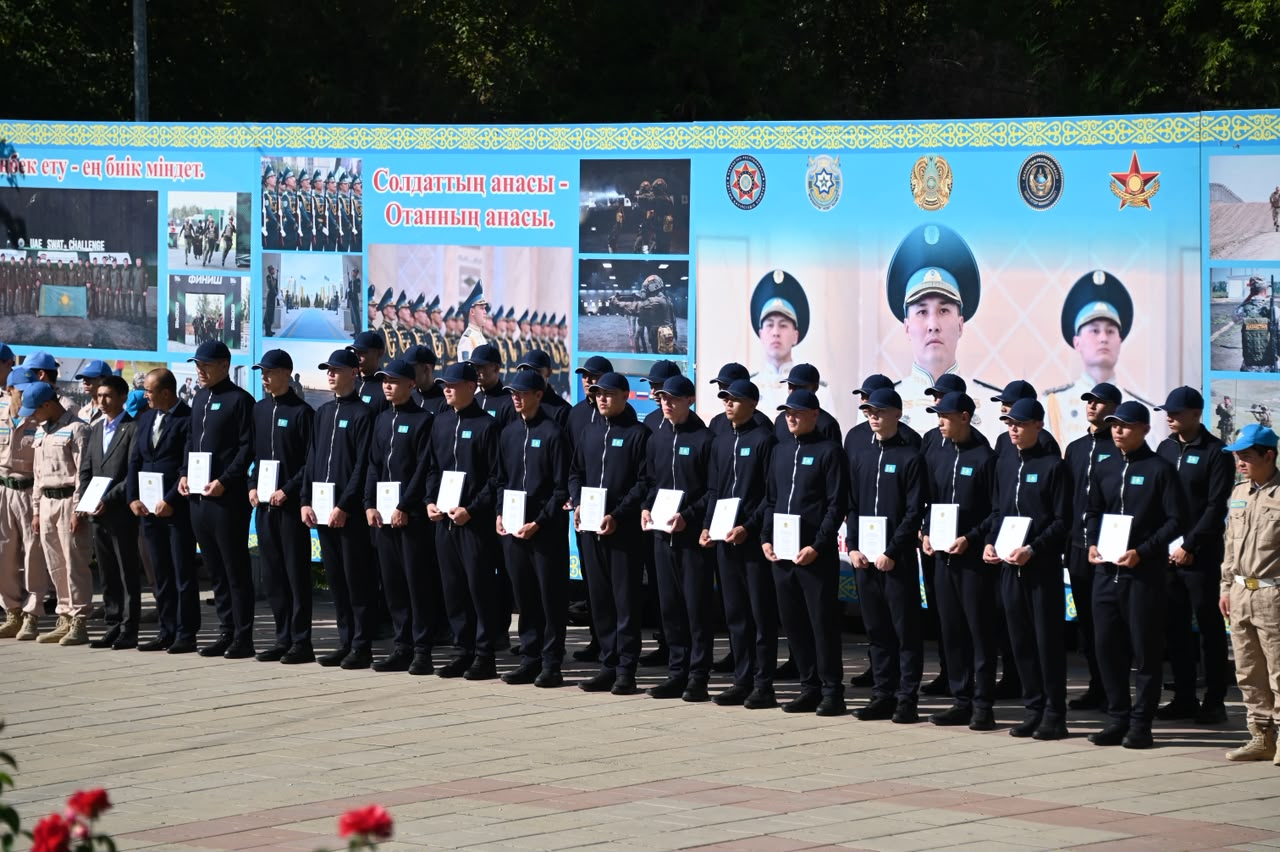 ШЫМКЕНТТЕН ТАҒЫ 27 АЗАМАТ ӘСКЕРГЕ АТТАНДЫ