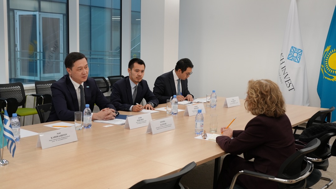 Kazakhstan and Greece Identify New Areas for Joint Investment