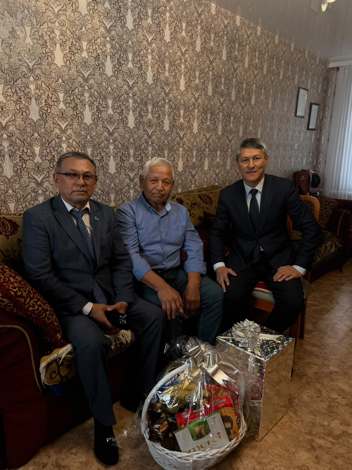 Встреча с ветераном труда