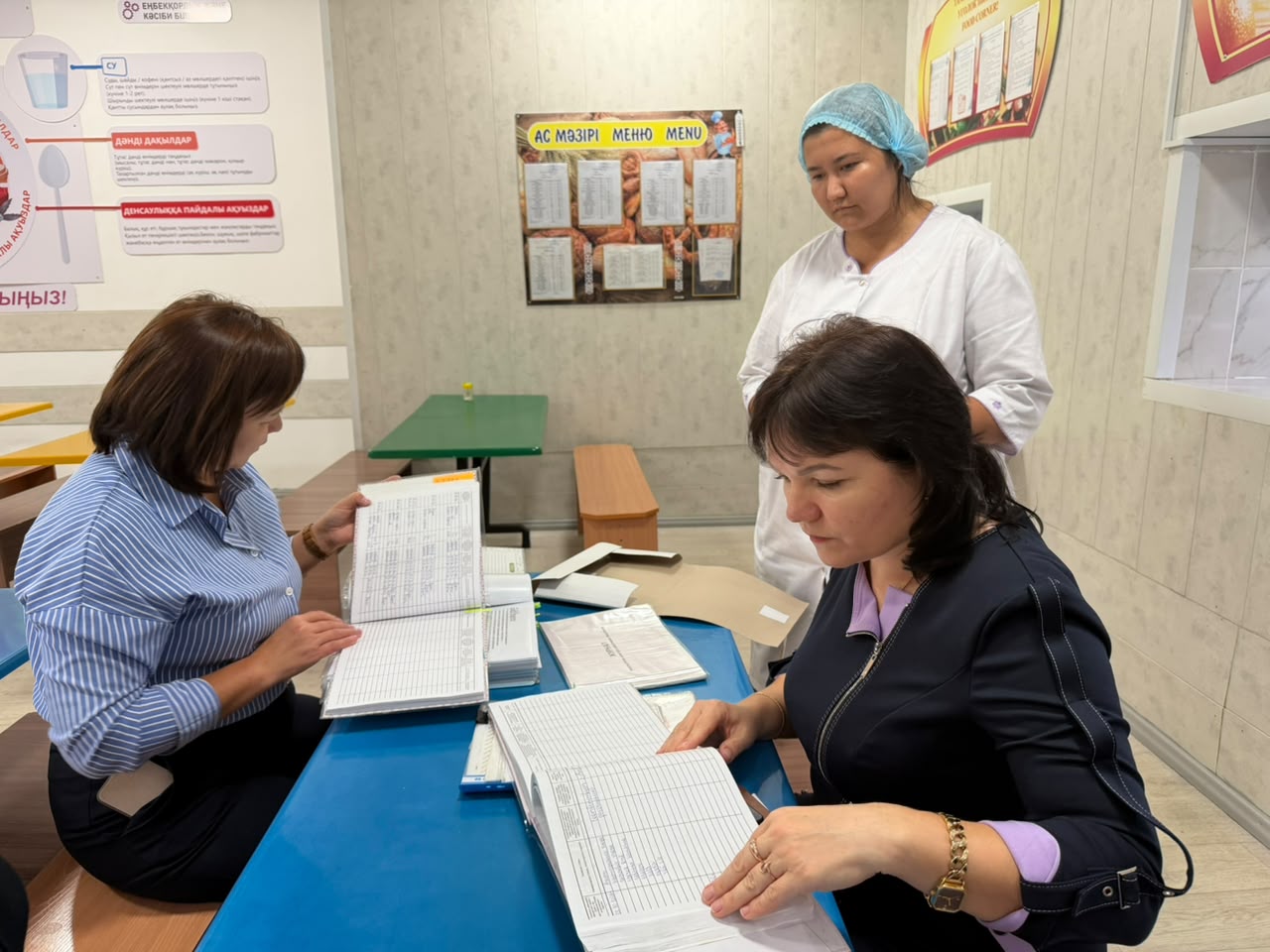 В рамках плана работы межведомственной экспертной группы (МЭГ) продолжается проведение мероприятий по контролю за организацией питания в организациях образования района Алтай.