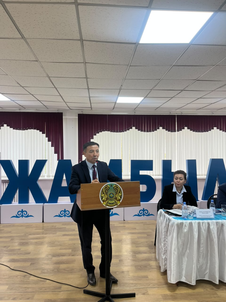 В Жамбылском районе прошло совещание, посвященное статусу кандастара