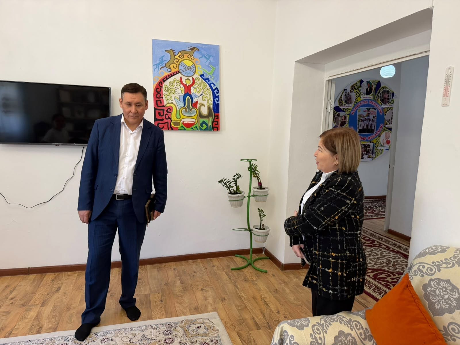 ӨКІЛ «АТАМЕКЕН» БАЛАЛАР АУЫЛЫНА БАРДЫ