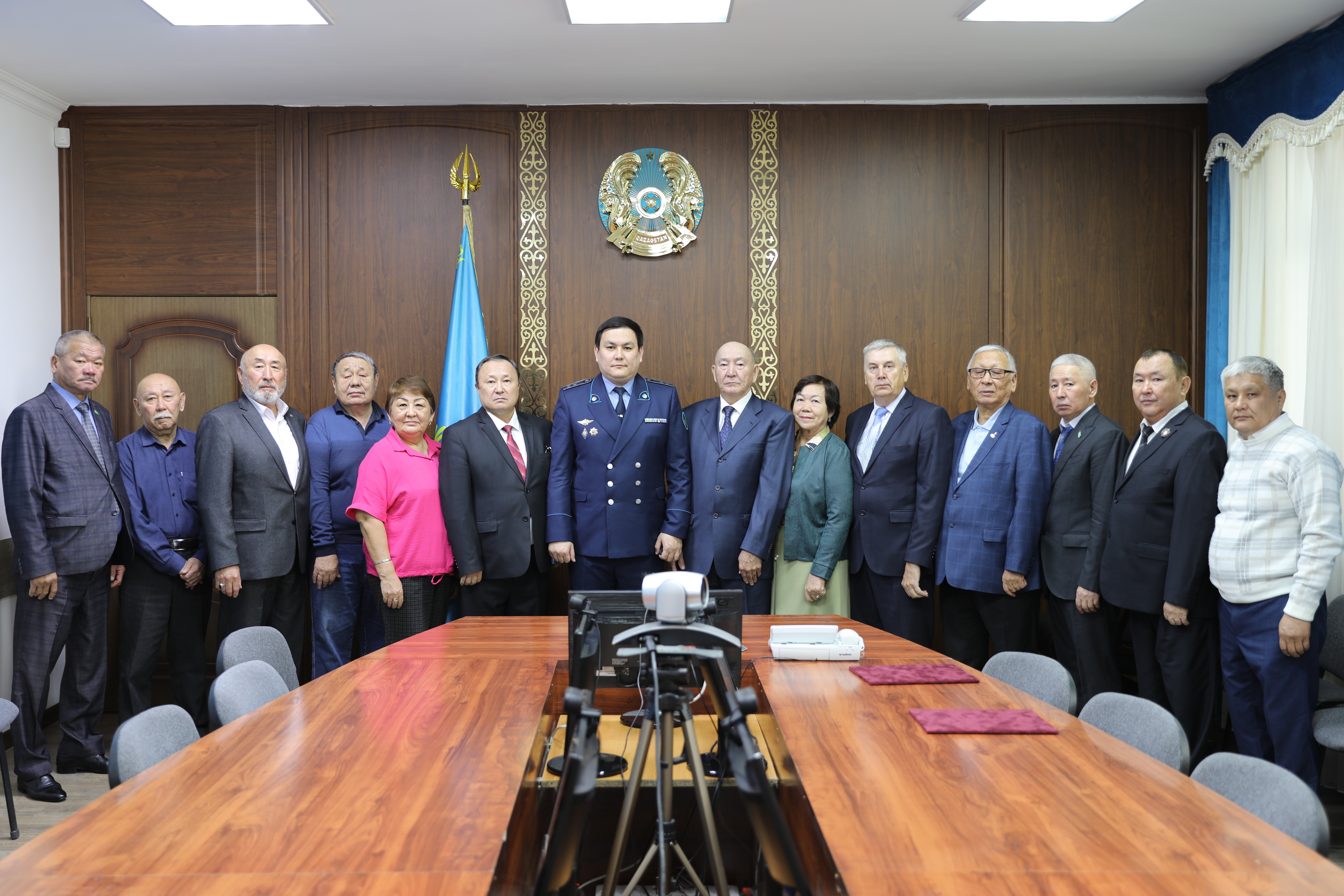 Көліктегі ПД ардагерлеріне құрмет көрсетілді