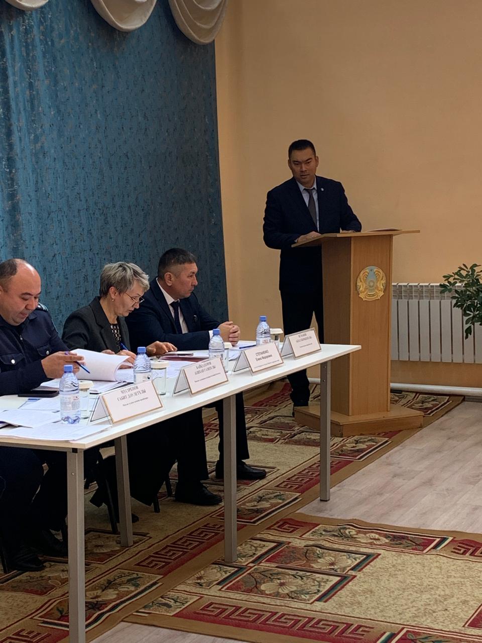 В Мамлютском районе состоялось заседание Межведомственной комиссии по реализации конституционного принципа Закон и Порядок