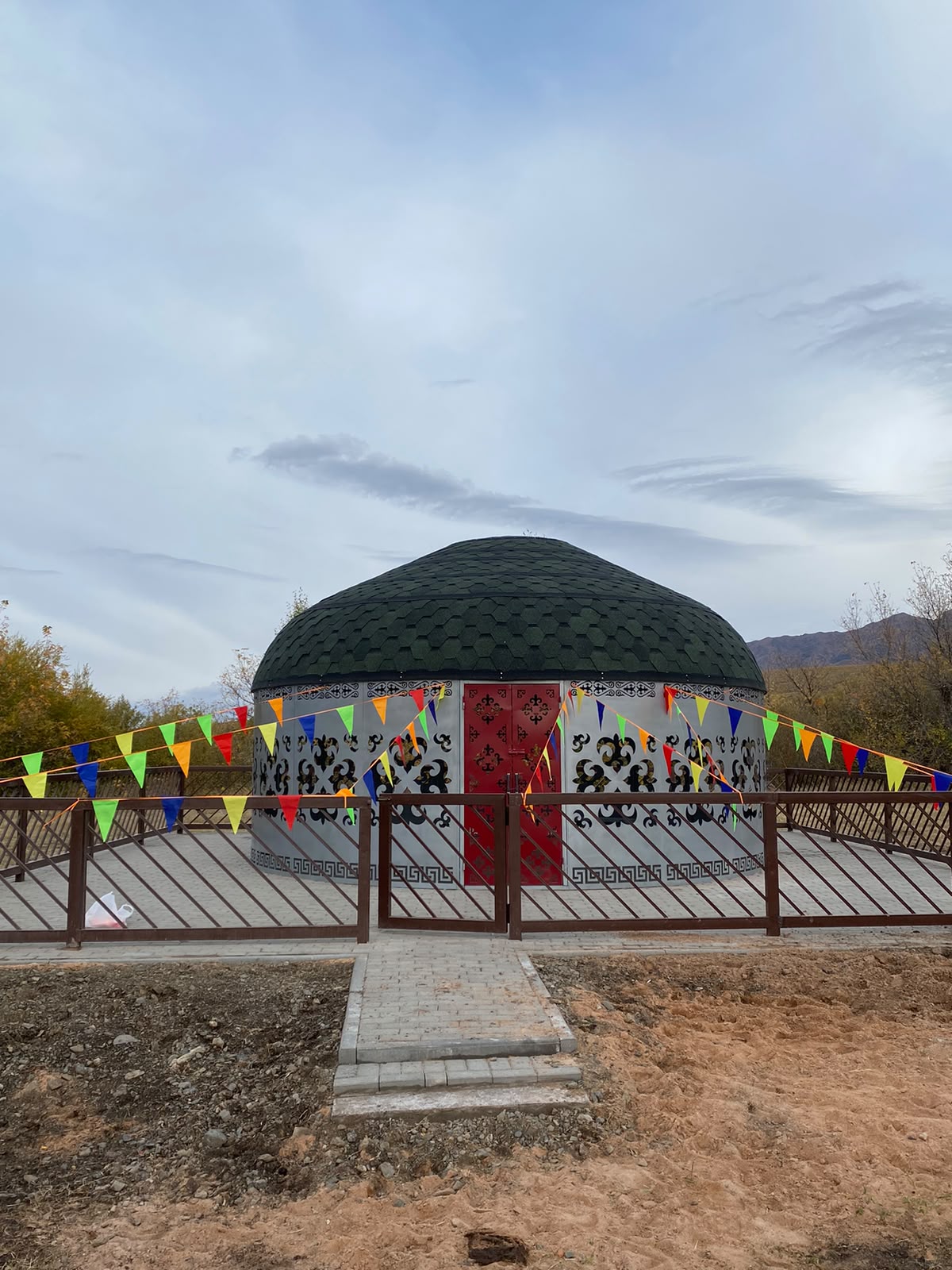 Үшбұлақ ауылдық округінде "Қазақ үйдің" ашылу салтанаты өтті.
