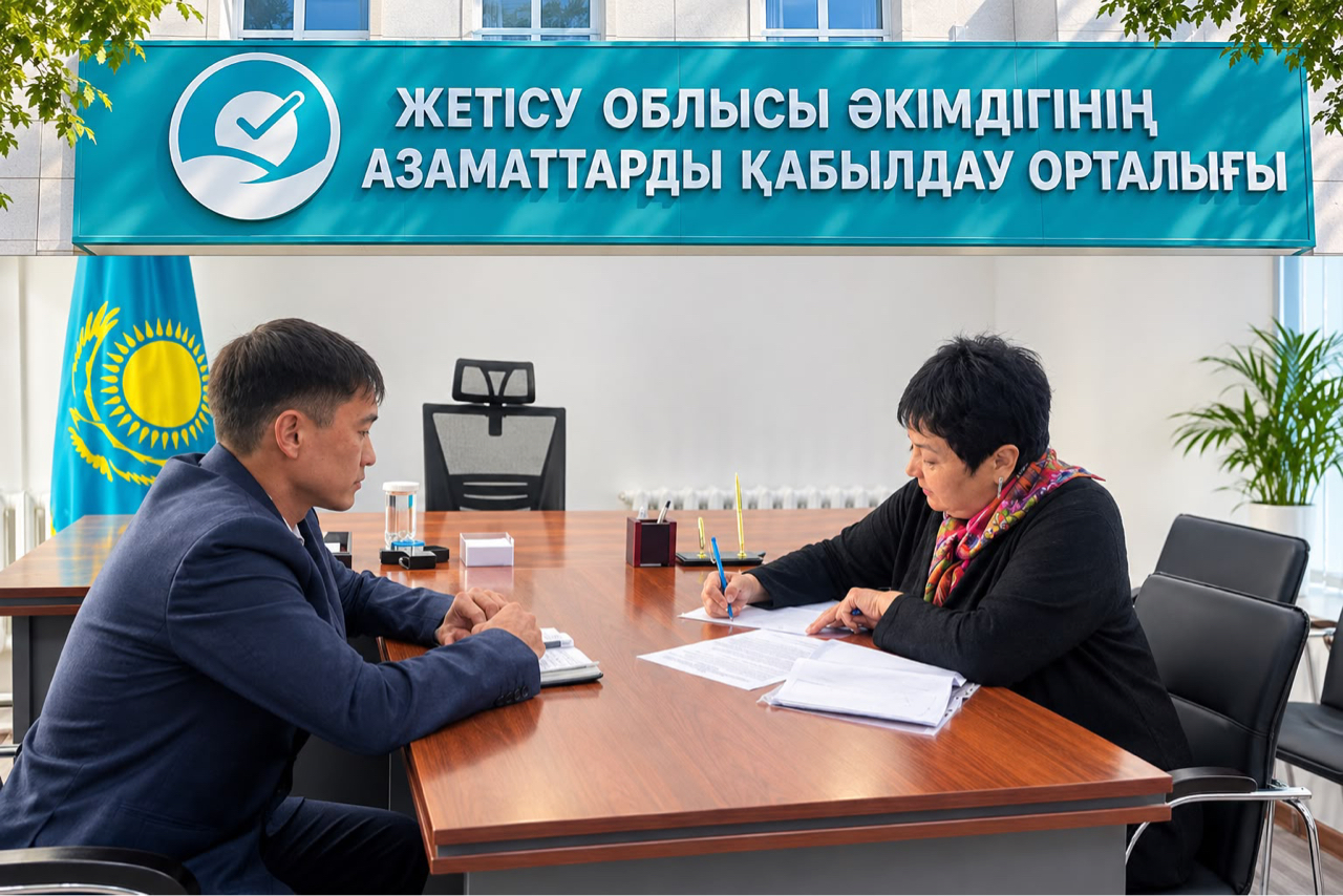 14 октября 2026 года в Центре приема граждан области Жетісу руководитель Департамента З. Илимжанова провела личный приём граждан