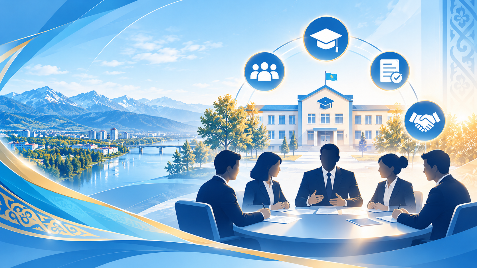 The Department of Education of the East Kazakhstan region reports on the formation of boards of trustees of specialized educational organizations