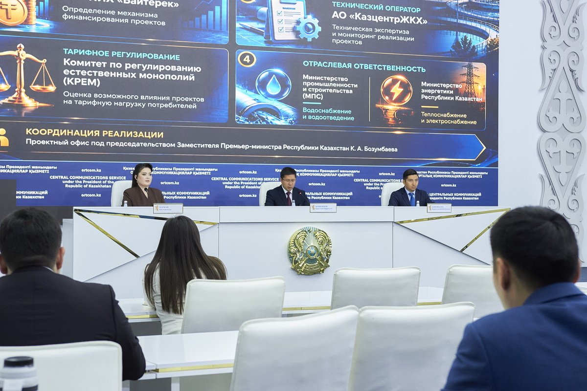Елімізде 7,8 мың шақырым су құбыры және су бұру желісі жаңартылады
