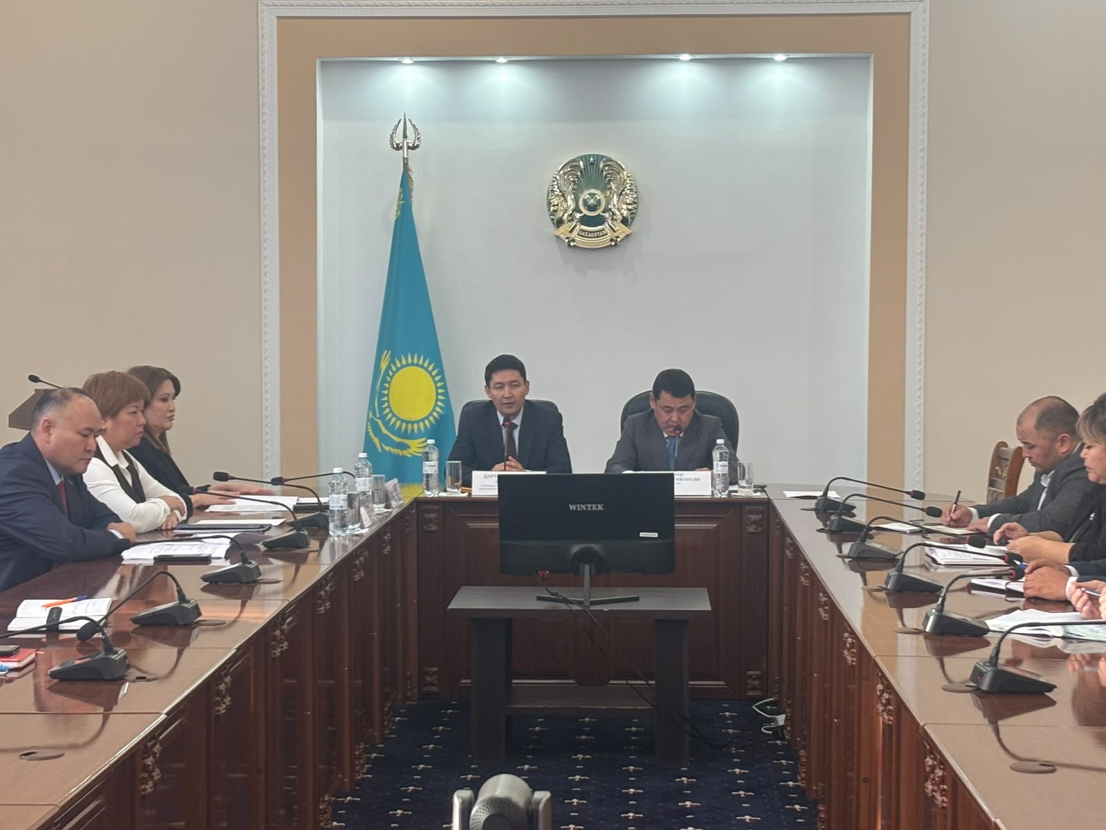 Район с рабочим визитом посетили представители Департамента Агентства Республики Казахстан по делам государственной службы по Северо-Казахстанской области