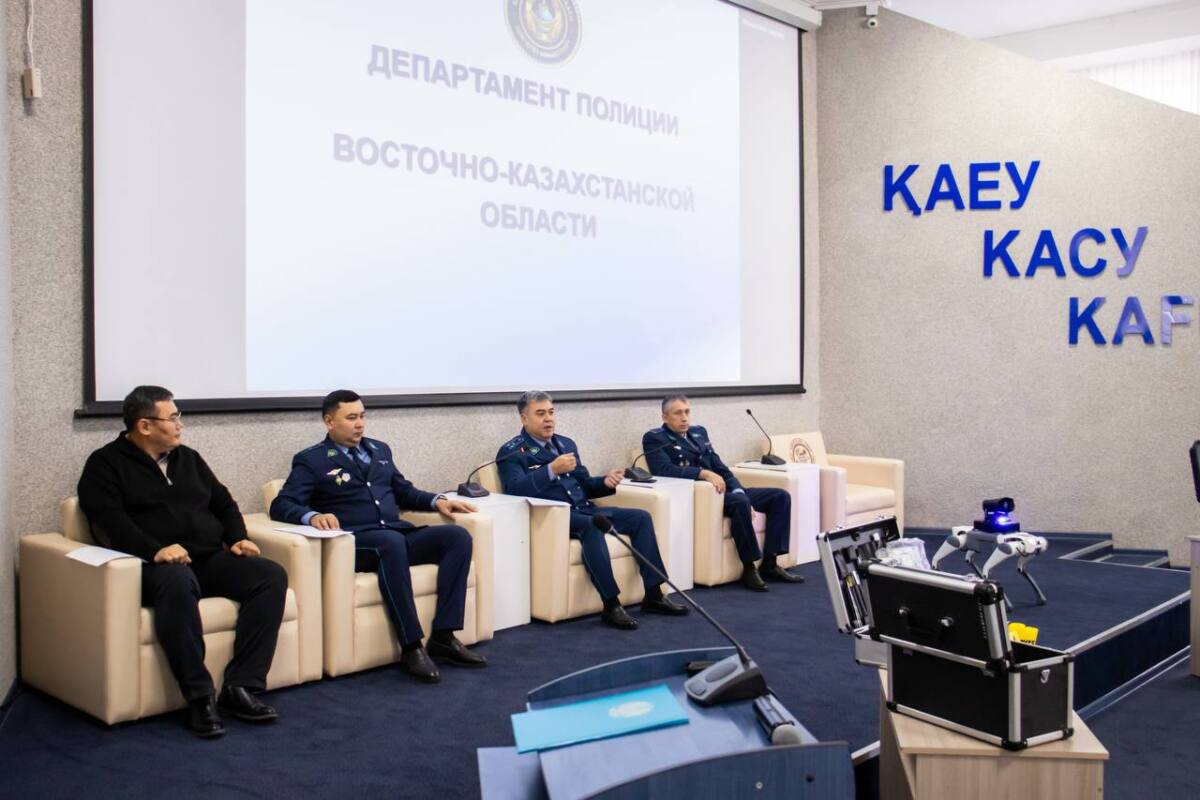 Шығыс Қазақстан облысы Полиция департаменті өкілдерінің ҚаЕУ-дегі кездесуі.
