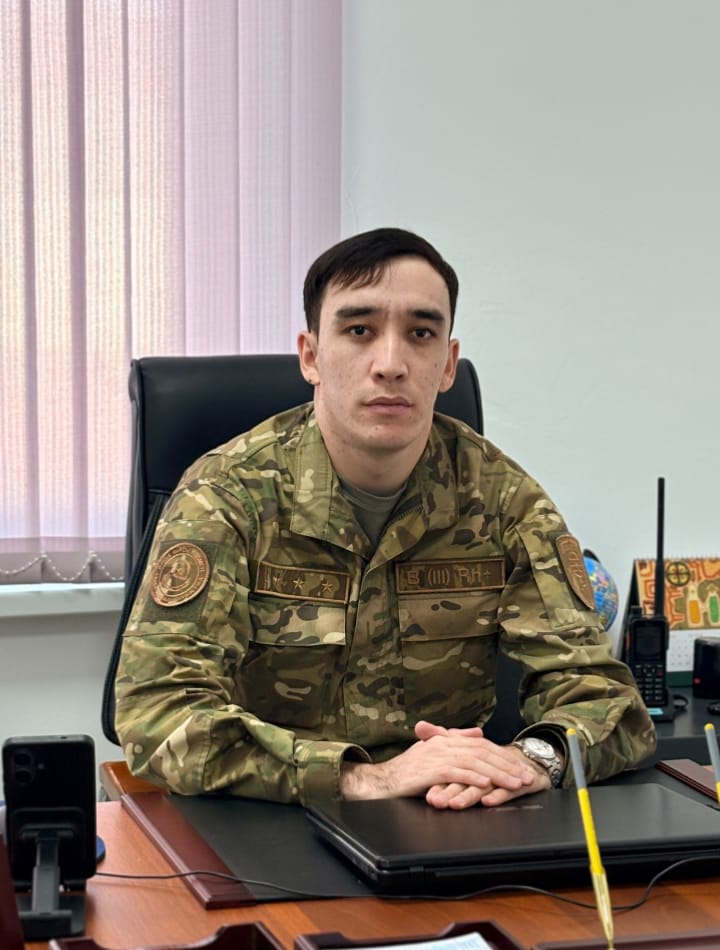 Архат Бахытұлы Әлімхан – азаматтық қорғау саласының білікті маманы