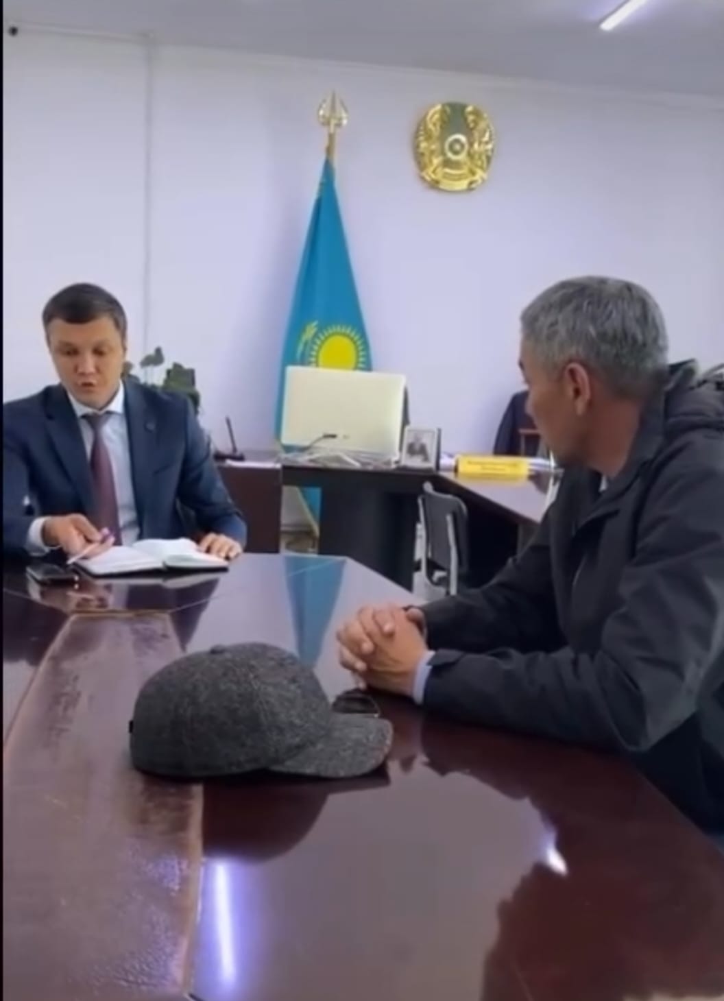 16 октября 2026 года состоялась встреча с представителями подрядной организации, осуществляющей работы в селе Кайназар.