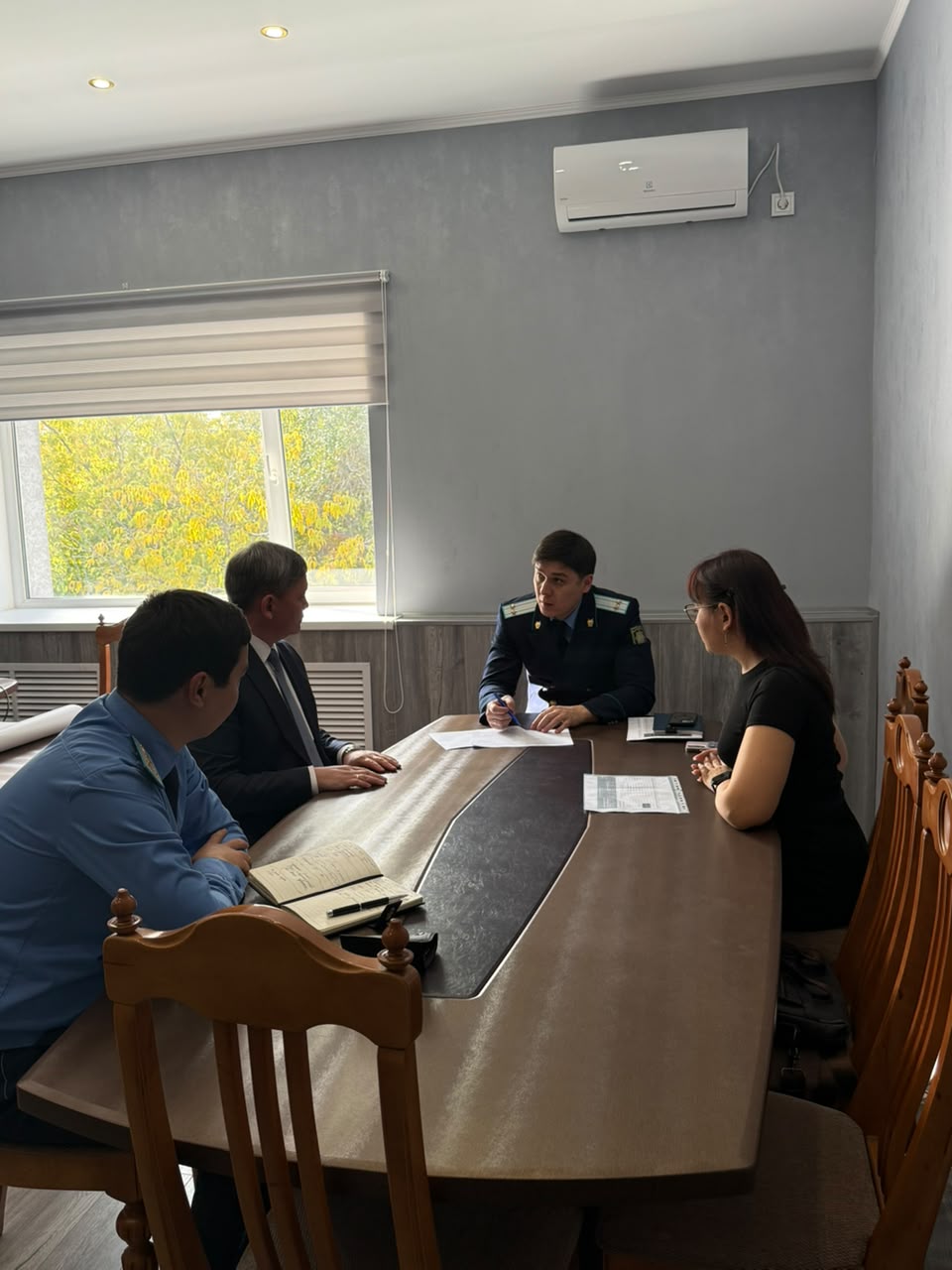 Қалалық прокуратура өкілдерімен жұмыс кездесуі өткізілді