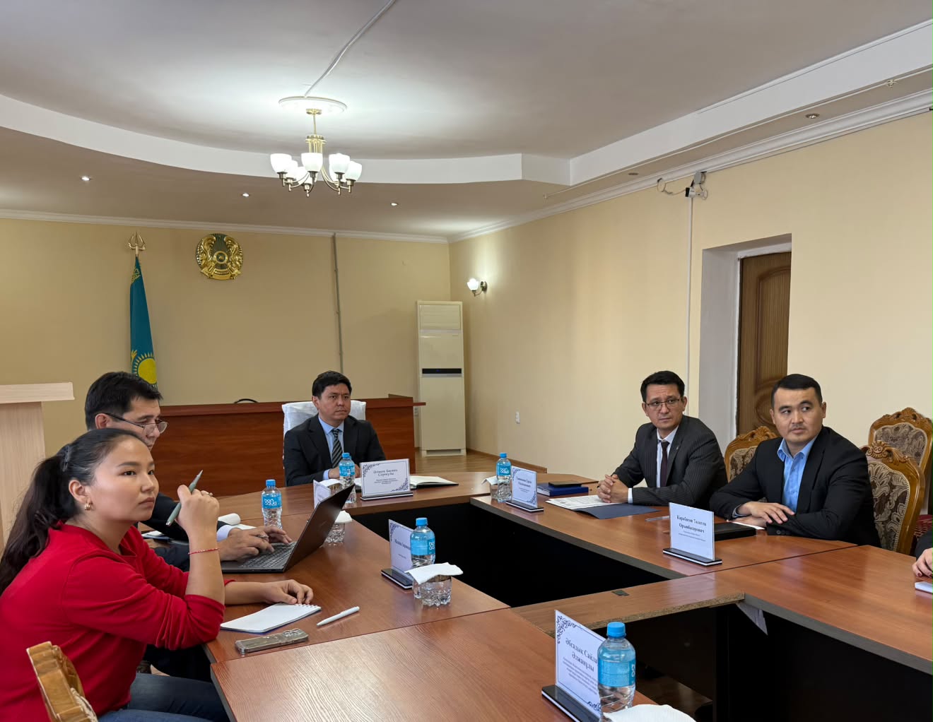ҚР ӘДІЛЕТ МИНИСТРЛІГІНДЕ ЗИЯТКЕРЛІК МЕНШІК САЛАСЫНДАҒЫ ЗАҢНАМАНЫ ЖЕТІЛДІРУ МӘСЕЛЕЛЕРІ БОЙЫНША ДӨҢГЕЛЕК ҮСТЕЛ ӨТТІ