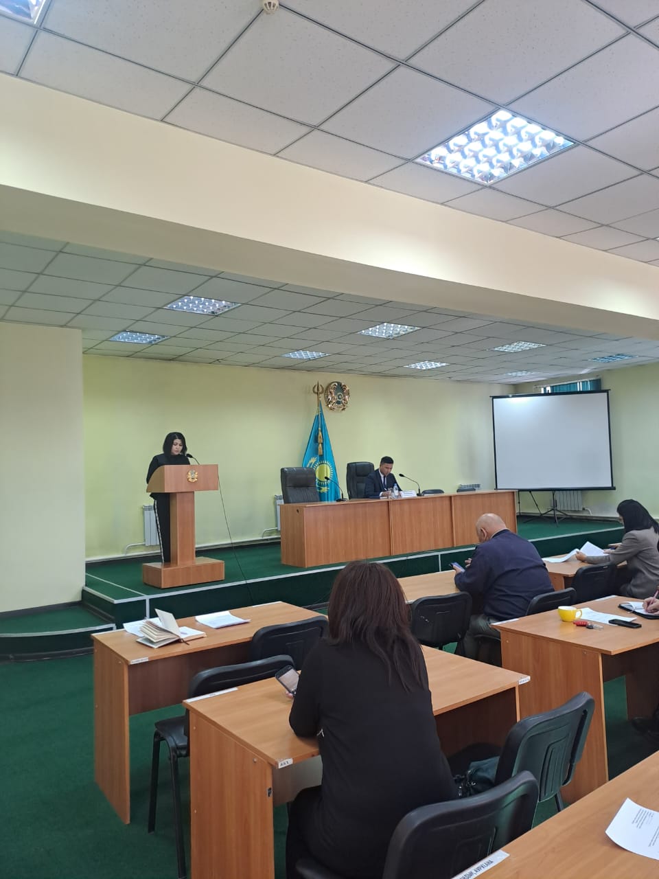 Күршім ауданы бойынша кәмелетке толмағандардың құқықтарын қорғау жөніндегі  комиссия отырысы