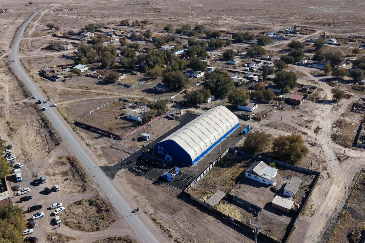 Аягөз ауданының Қопа ауылында заманауи спорт кешені ашылды