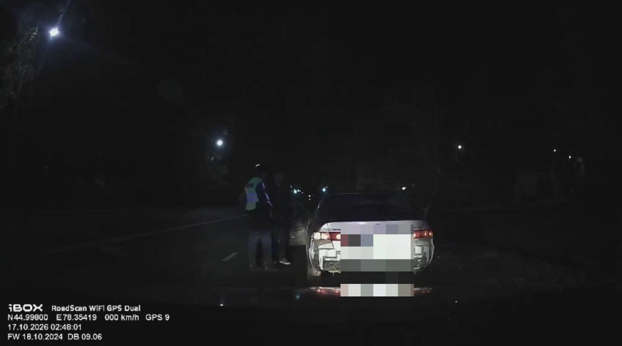 Демалыс күндерінің бірінде таңға жуық Талдықорған қаласының орталығында патрульдік полиция қызметкерлері Toyota Camry автокөлігін тоқтатты. Көлік тізгінінде 21 жастағы жергілікті тұрғын болған.