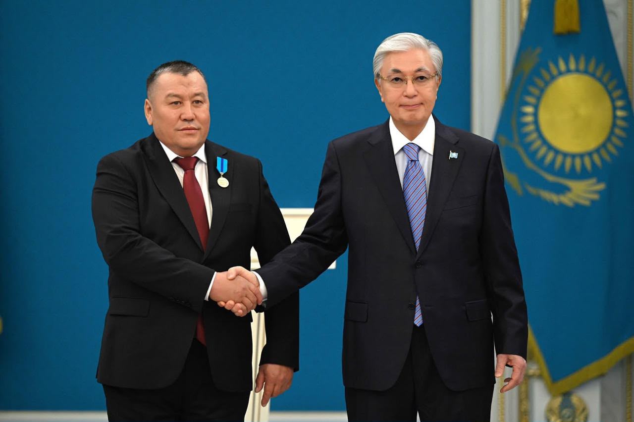 ҚЫЗЫЛОРДАЛЫҚ ӨРТ СӨНДІРУШІ ПРЕЗИДЕНТ ЖАРЛЫҒЫМЕН МАРАПАТТАЛДЫ