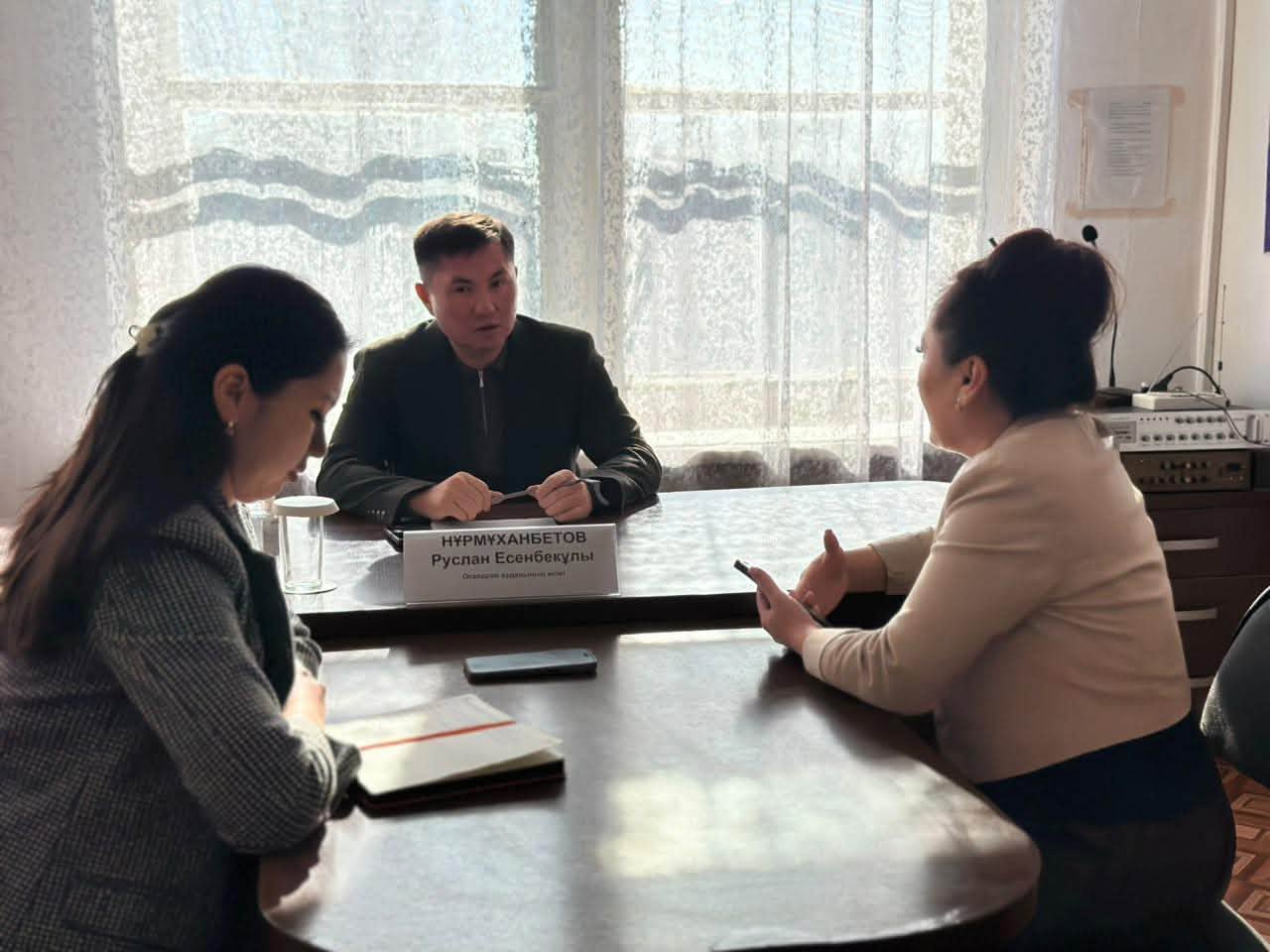 Отчетная встреча акима района с населением