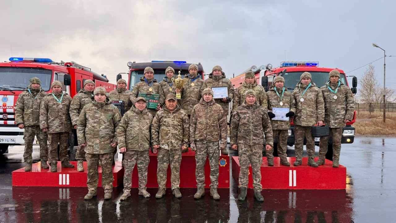 Жылдамдық, дәлдік және шеберлік: Павлодарда өрт сөндіру автокөліктерінің үздік жүргізушілері анықталды