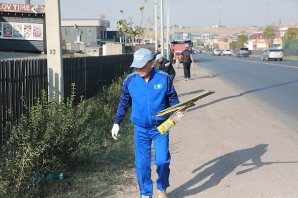 ТАЗА ҚАЗАҚСТАН: САРЫАҒАШ АУДАНЫНДА АУҚЫМДЫ СЕНБІЛІК ӨТТІ