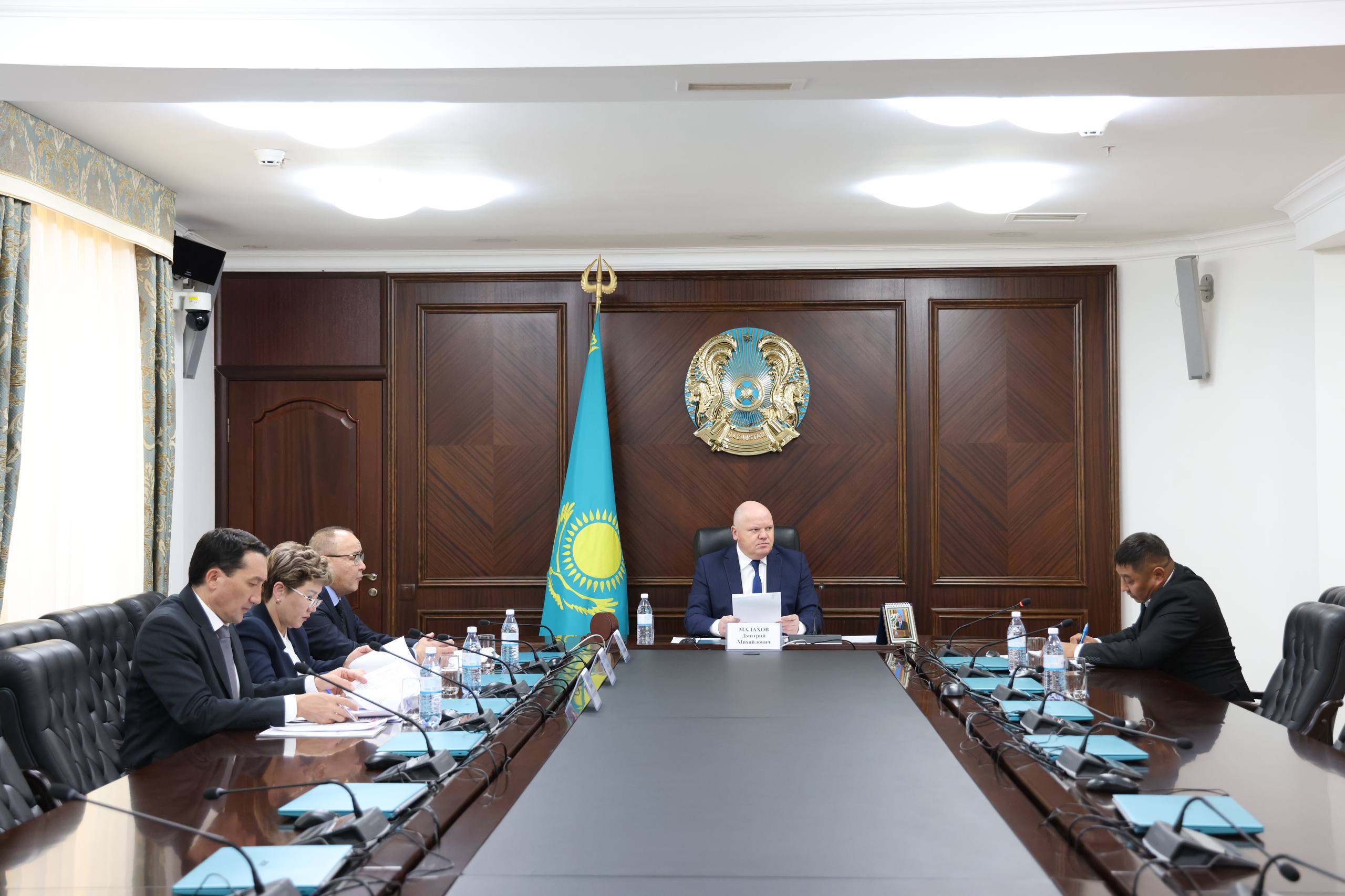 Қазақстан Республикасы Жоғары Сот Кеңесінің Төрағасы Дмитрий Малахов азаматтарды кезекті жеке қабылдау өткізді
