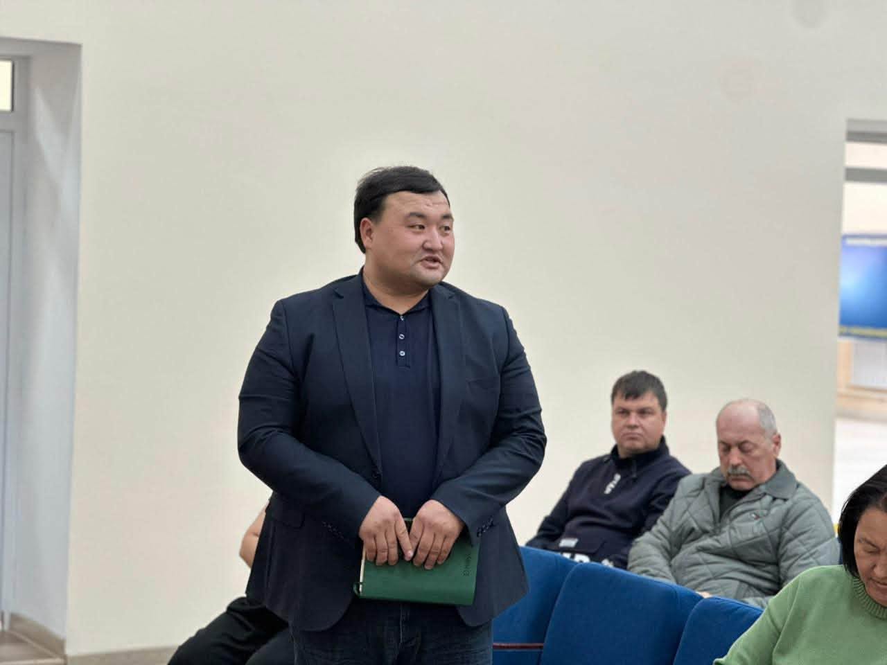 Встреча акима района с населением
