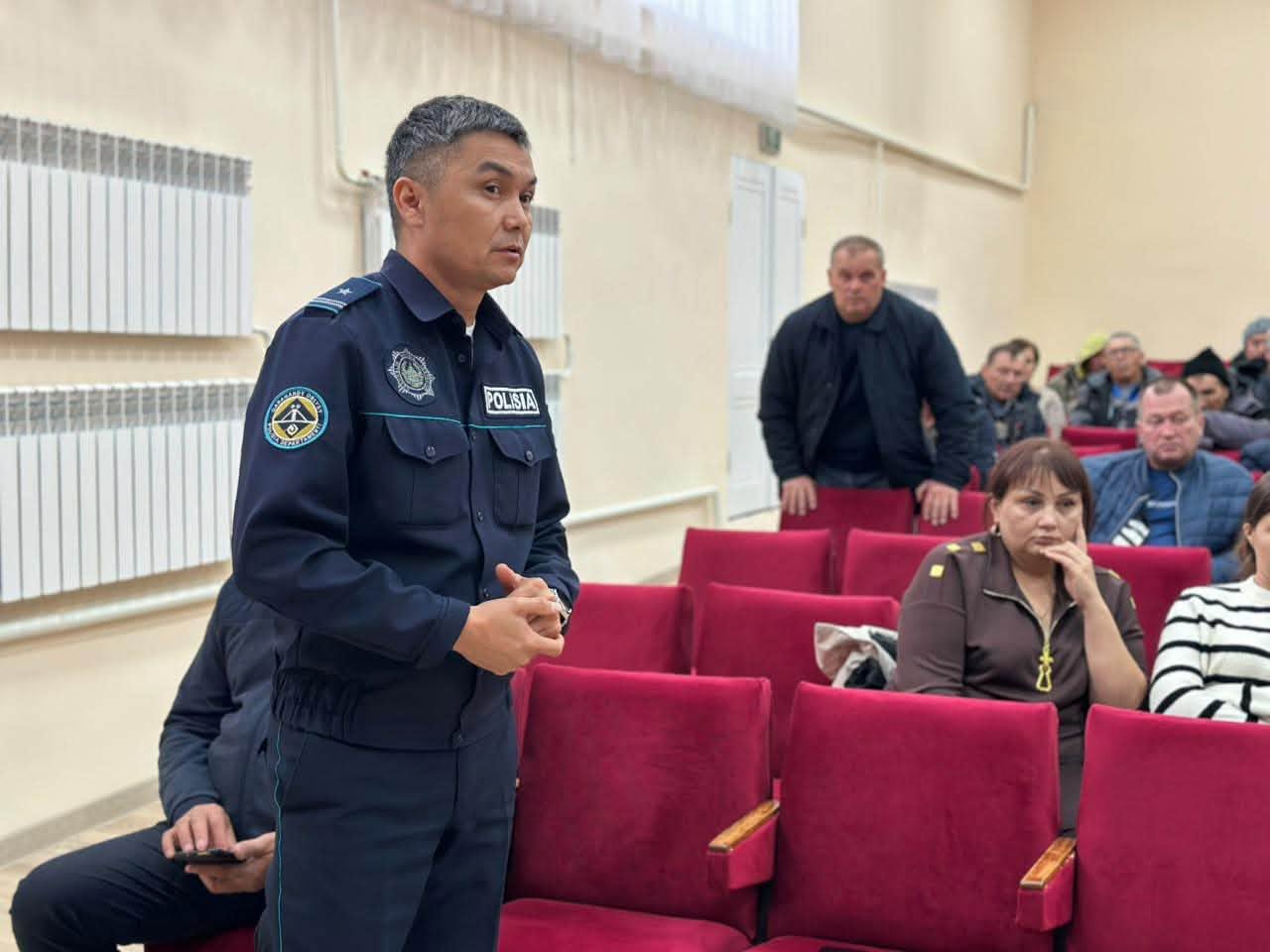 Встреча акима района с населением