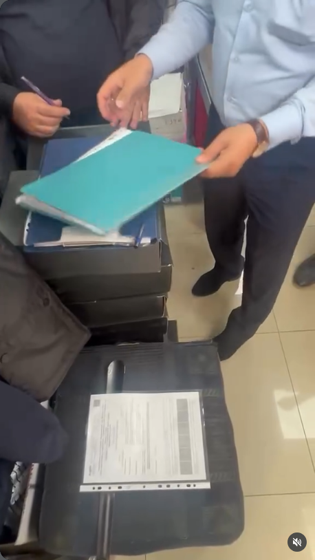контрафактілік өнімдер тәркіленді