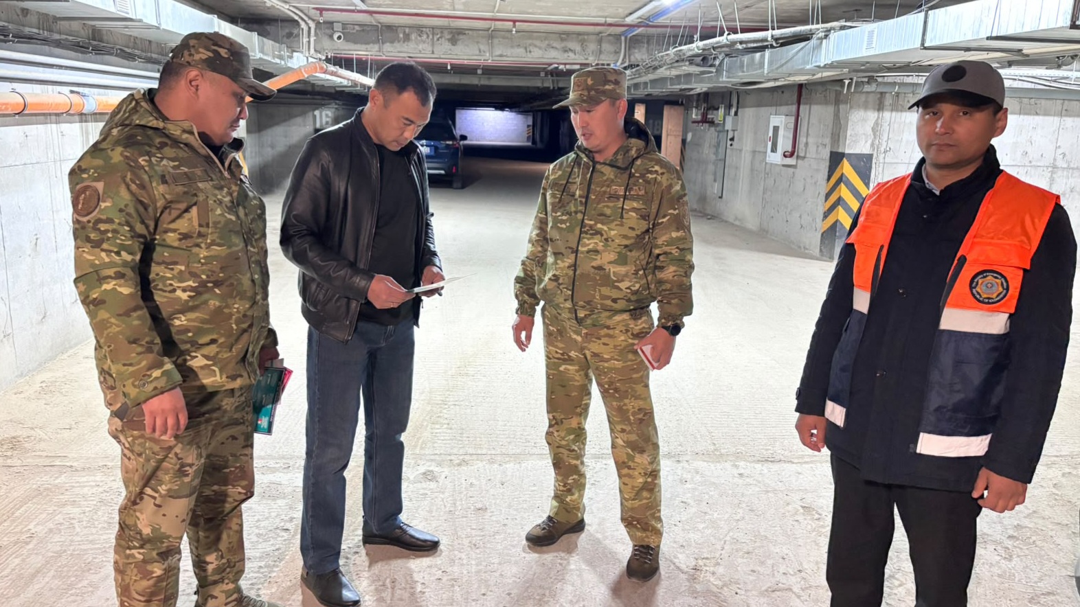 Автогаз құю станциялары мен автотұрақтардағы қауіпсіздік рейді