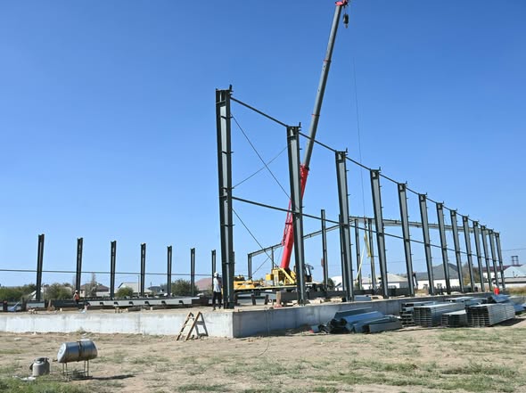В РАЙОНЕ РЕАЛИЗУЕТСЯ ВТОРОЙ ЭТАП ПРОИЗВОДСТВЕННОГО ПАРКА