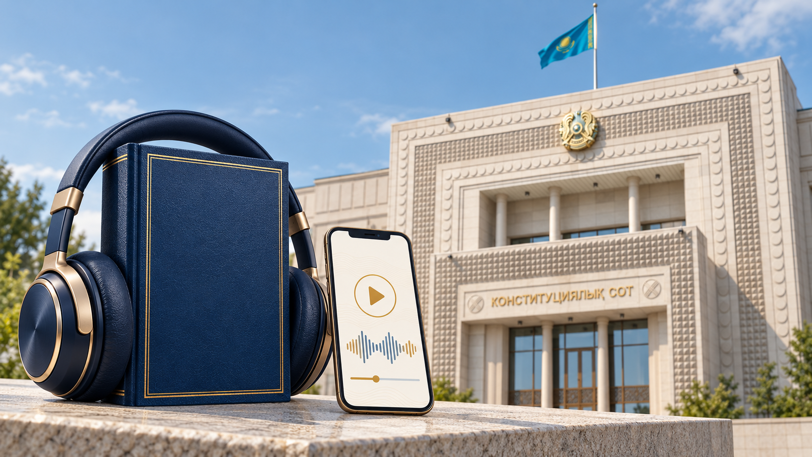 Kazakhstan’s Constitution and Constitutional Court Law Now Available in Audio Format
