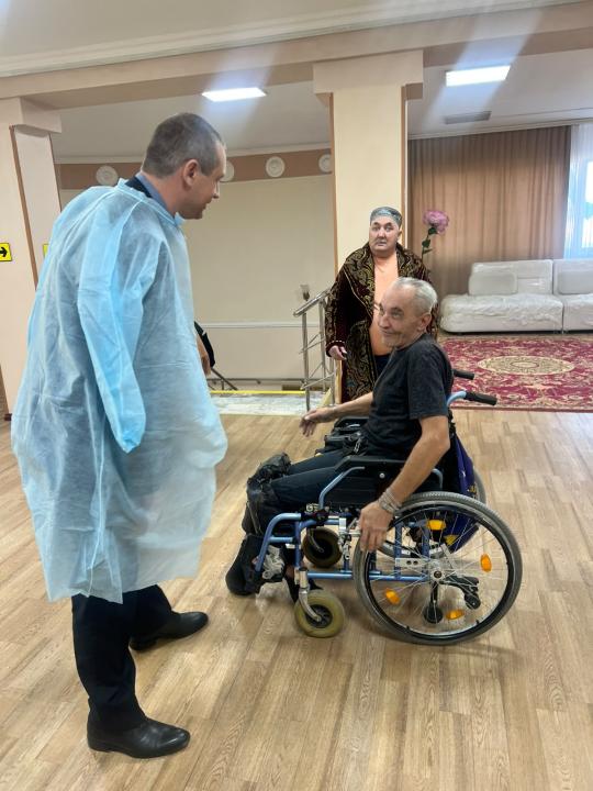 Председатель Комитета посетил Центр оказания специальных социальных услуг области Ұлытау