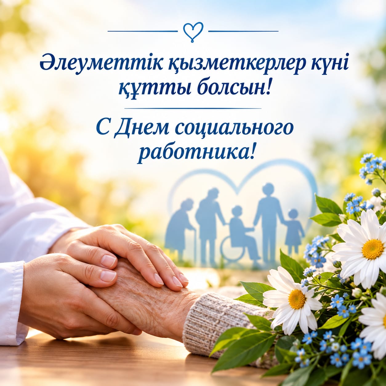 Поздравление акима Сандыктауского района с Днем работников системы социальной защиты