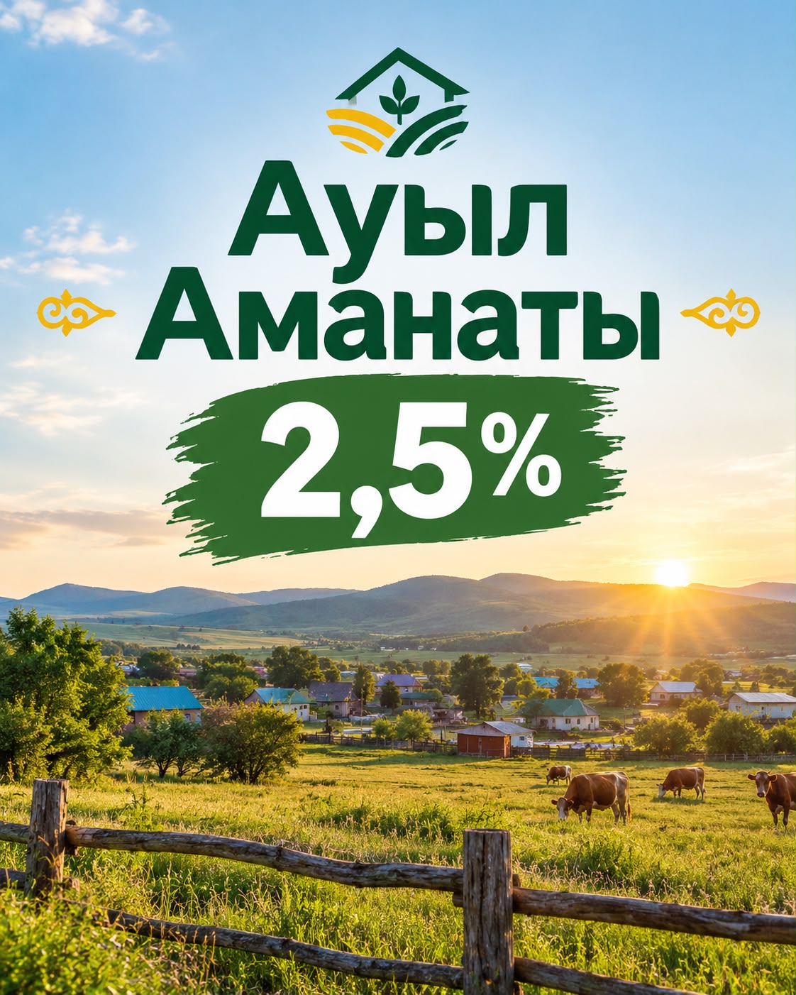 Микрокредитование проектов по программе Ауыл Аманаты