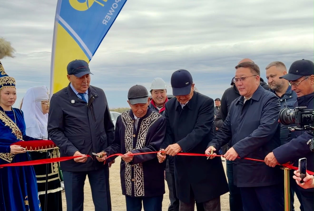 Панфилов ауданында жаңа күн электр станциясы іске қосылды!