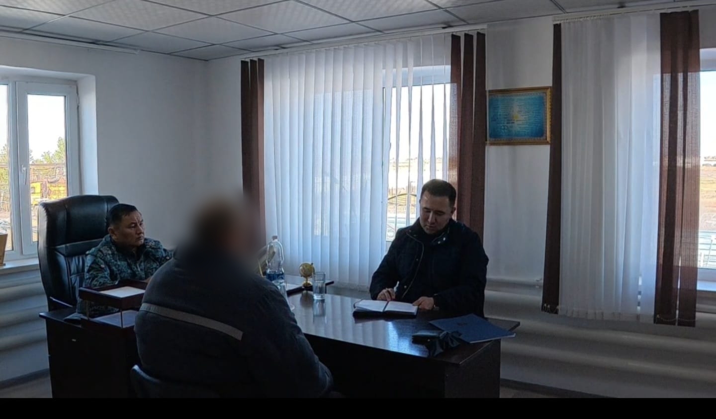 Представитель Уполномоченного по правам человека в Республике Казахстан по Карагандинской области К. М. Бейсенбеков провёл личный приём осуждённых в учреждениях уголовно-исполнительной системы региона
