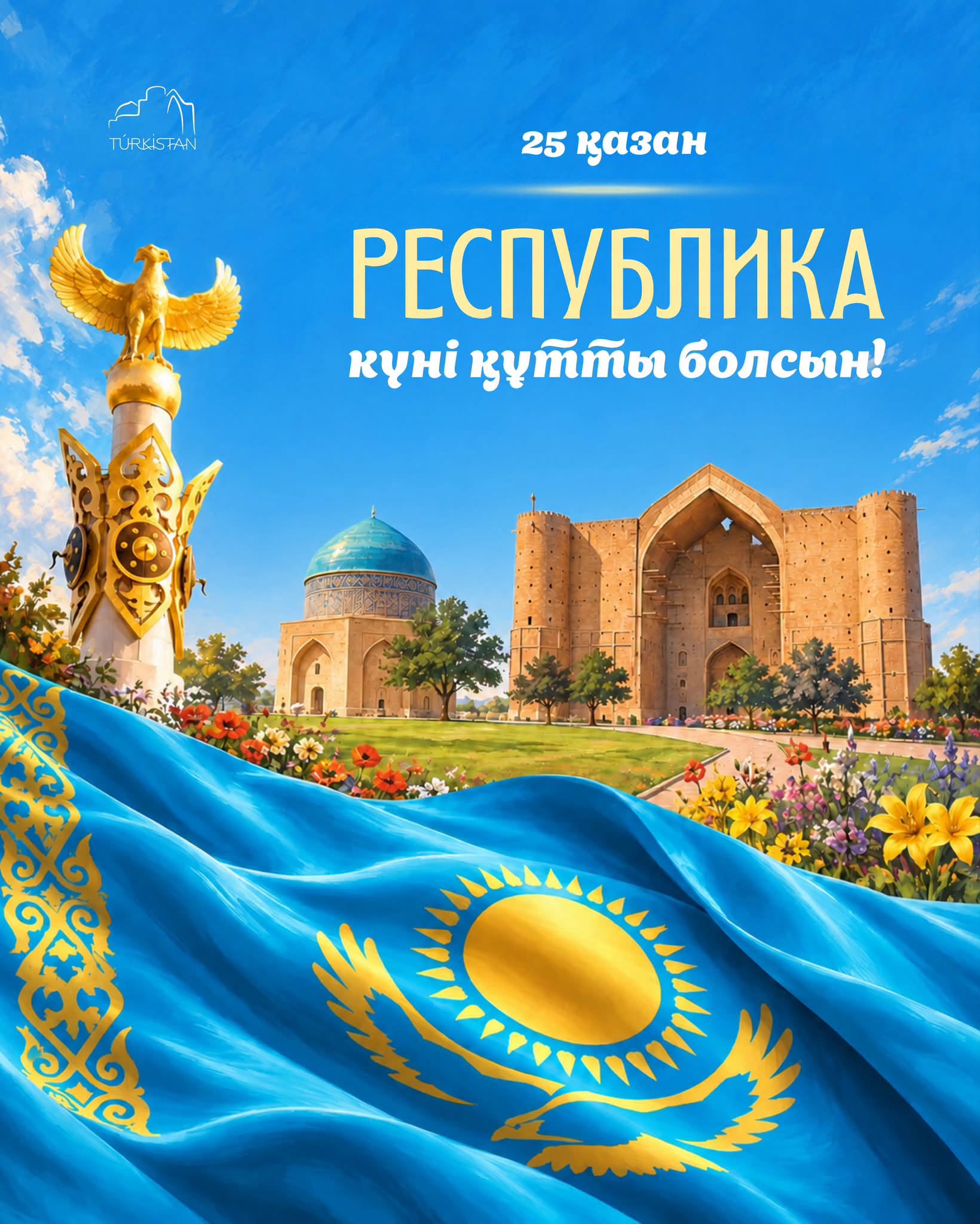 Ардақты ағайын! Құрметті Түркістан облысының тұрғындары!