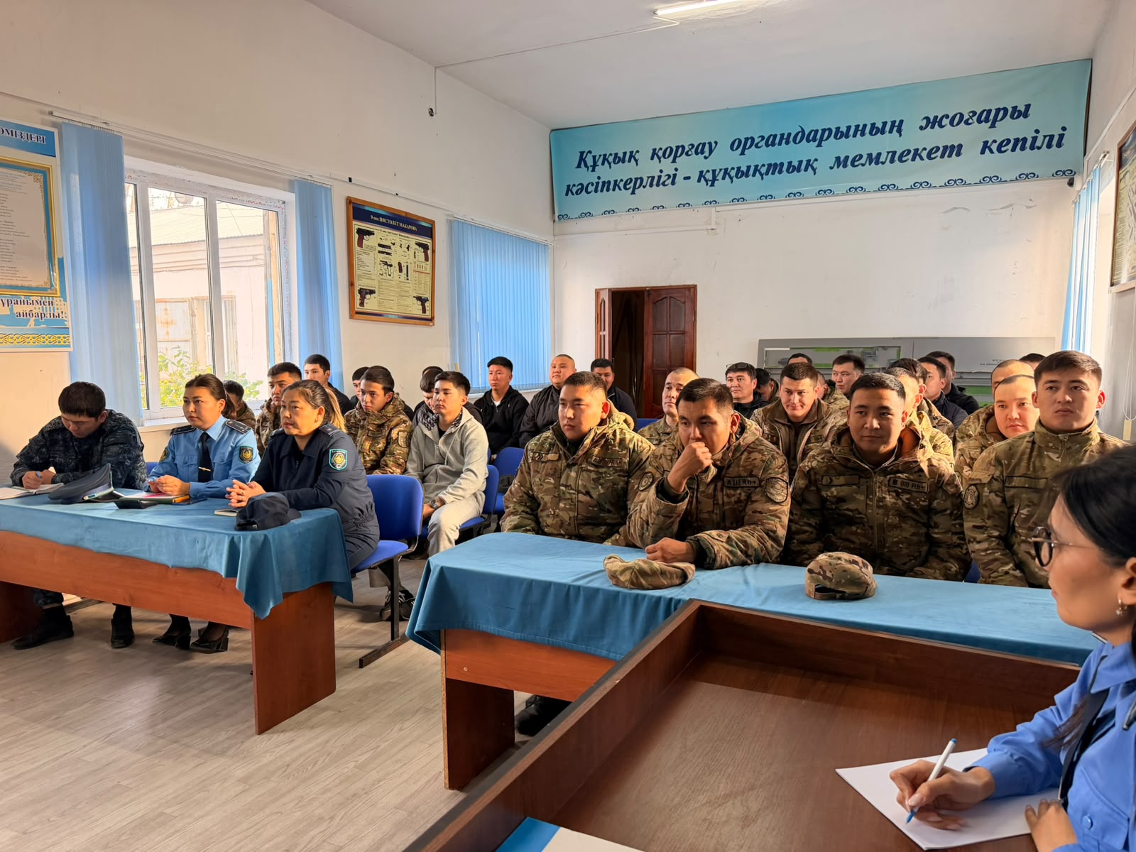 Issues Related to the Transfer of National Guard Servicemen to the Penal Enforcement System Discussed at Institution No. 8