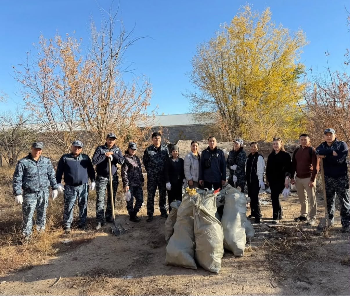 Staff of Institution No. 9 of the Penal Enforcement System Held a Community Clean-Up
